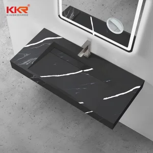 Grey Solid Surface Grey Countertops Bathroom Solid Surface Vanity Top