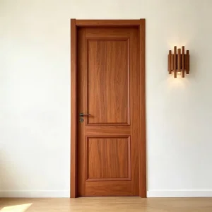 Soundproof Waterproof Wooden Entry Door