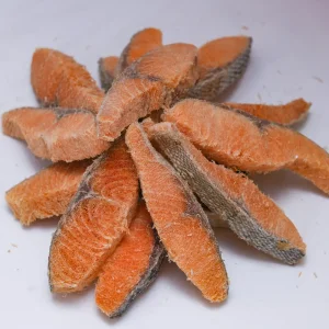 China Gaga Pet Food Freeze-Dried Salmon Chunks