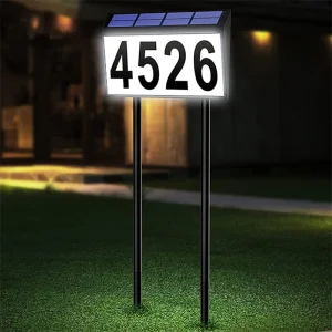 China Solar Address Signs Supplier