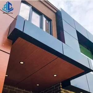 Aluminium Composite Panel Cladding Waterproof Plastic Wall Panels out Doors
