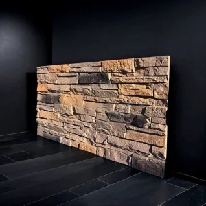 3D Waterproof Faux Stone
