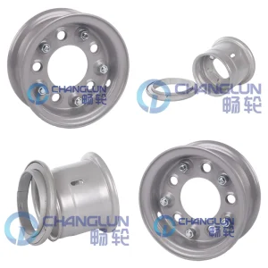 Changlun Wheel 4.33r-8 5/140/94 Split Rim Multi-Piece for Forklift Material Handling Equipment for Sale