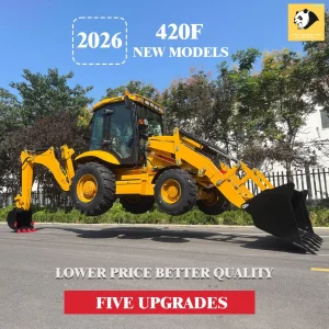 Only $18, 500! New 420f China Small 4X4 Towable Tlb Jcb 3cx Loader Mini Second Hand Used Tractor Loader Diesel Excavator Backhoe Loader