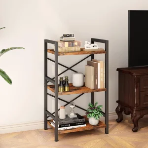 WIREKING 3 Tier Bookshelf