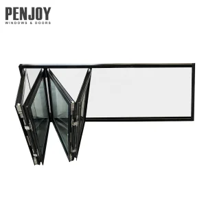 PENJOY Insulation Aluminum Bifolding Window