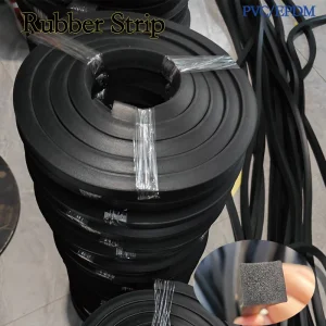 Flexible Silicone Foam Strip for Appliance Door and Cabinet Frame Sealing