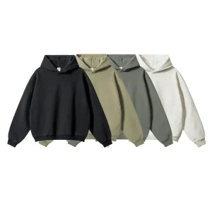 Loose Winter Fleece Hoodie