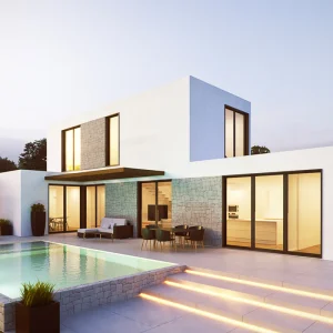 Casa de lujo prefabricada villa