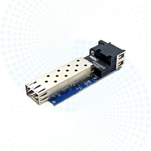 10/100/1000M Mini Media Converter Fiber Optical With 1SFP Slot Small SIze SFP Fiber Converter PCBA