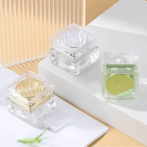 Square Small Capacity 3G Empty Luxury Acrylic Skin Care Face Cream Cosmetic Cream Package