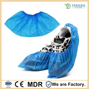 disposable CPE shoe cover waterproof Plastic overshoes delivery within 24 hours