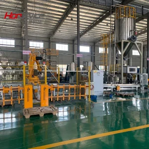 Automated Robotic Bag Depalletizing and Breaking Bags Palletizing Robot Arm for Rice Bag Packing