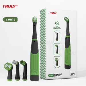 TRULY Electric Cleaning Brush Kitchen and Bathroom Multi Functional Cleaner Electric Shoe Cleaning Brush Handheld Cleaning Brush