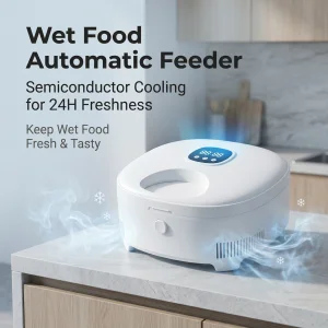 Smart Wet Food Feeder Cooling System