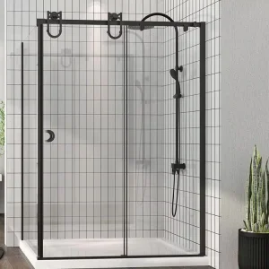 High-Quality L-Shaped Shower Room: One Fixed, One Sliding Door Design Factories, Factory