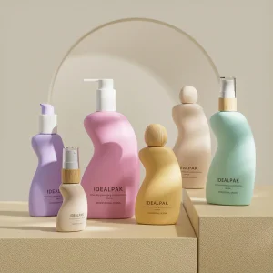 Eco-Friendly Pink Shampoo Bottle