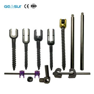 Geasure Titanium Alloy Spinal Pedicle Screw Set