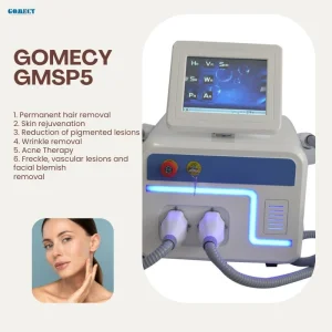 IPL Skin Brightening and Hair Removal Device for Long Term Facial Beauty Care at Home