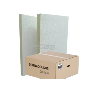 20mm Acoustic Rock Wool Ceiling Panels and Ceiling T Bar Suspension Systems