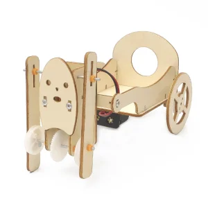 Robot Pulling Car Kit Stem Toy