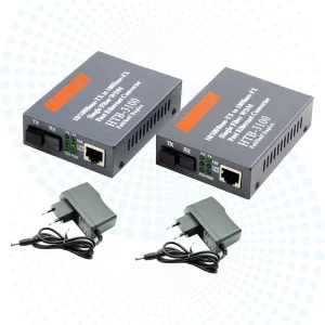 HTB-3100AB 25km 10/100Mbs Single Mode Simplex Optical Fiber Media Converter