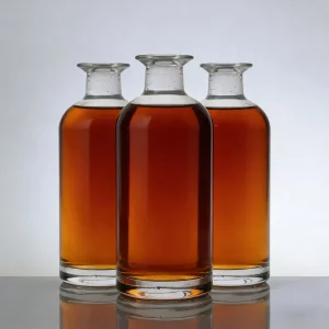 Round Liquor Bottles
