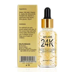 Suero Facial de Colágeno 24K Oro