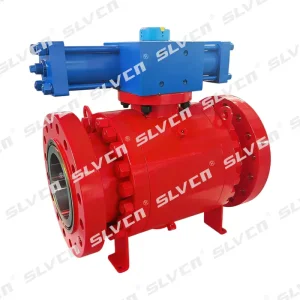Heavy-Duty Trunnion Ball Valve