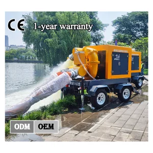 1000-1400m ³/H Large Flow High-Pressure Centrifugal Transfer Mine Diesel Water Pump Sewage Pump Self-Priming Pump Irrigation Pump