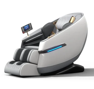 2026 New Design AI Voice Control 8D Full Body Massage Chair with U Shape Heating Back and Calf Roller Hip Portable Chair