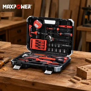 MAXPOWER 45-Piece Multi-Function Home Professional Basic Repair Tool Set