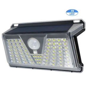 Custom 73 LED Outdoor Sensor Garden Wall Lights