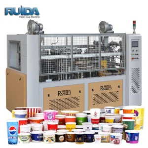 Fully Automatic High Speed Paper Bowl Making Machine