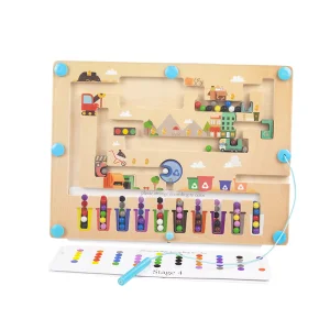 Magnetic Bead Maze