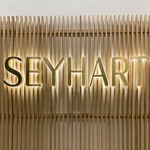 Custom High Quality Metal Backlit Signage Custom Backlit Advertising Light Exporters, Product