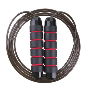 Custom Weighted Jump Rope - High Strength Steel Wire for Fitness Training