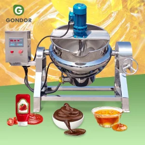 Electric Biryani Cook Candy Cooking Mixers Agitation Double Steam Jacket Kettle