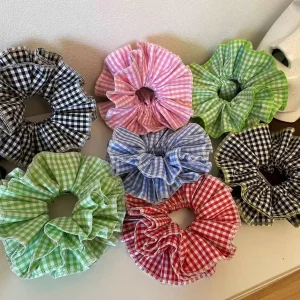 Plaid Hair Tie