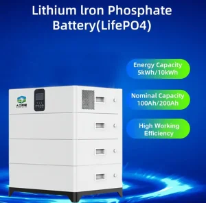 LiFePO4 150ah 300ah EU Stock 20kw 25kw 30kw 50kw 10kw Kwh Solar Storage Battery 48V 51.2V with Battery Management System