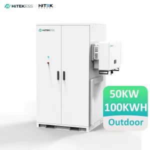 Hitek Weatherproof 100kwh 200kwh 229kwh Battery Storage Cabinet Outdoor 50kw Solar Battery Storage System Lithium-Ion Battery with BMS