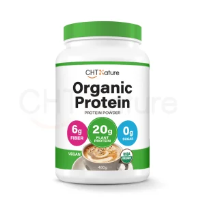 CHTNature Private Label Plant Brown Rice Pea Chia Seed Mung Bean Organic Vegan Protein Powder