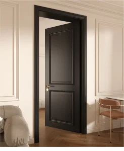 Oak Solid Wood Doors With Soundproof Core, Hinged Prehung Doors For US High-End Residential Developers