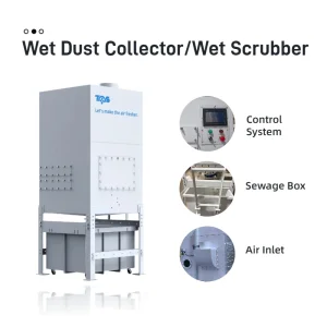 Explosion Proof Wet Dust Collector Industrial Exhaust Purifier for Aluminum Powder Flour Coal Dust Processing