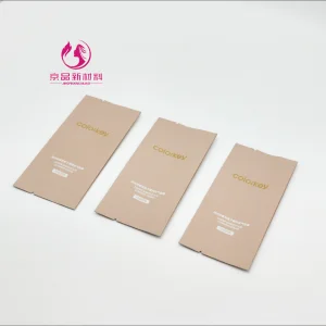 Premium Aluminum Foil Bag for Cosmetics with Airtight Seal Safe Material in High End Design for Beauty Product Custom Logo
