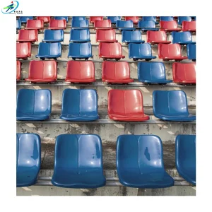 Anti-Aging Factory Price Ergonomic Design Non-Toxic PP Eco-Friendly Anti-UV Stadium Grandstand Seating Fixed Seating