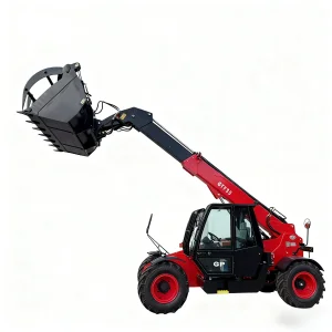 3.5t Rotating Grab Telescopic Handler: Cummins Powered for Dynamic Material Processing.