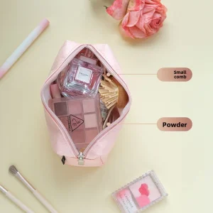 Eco-Friendly DuPont Paper Cosmetic Bag Waterproof Breathable Portable Makeup Organizer Minimalist Lightweight Tear-resistant