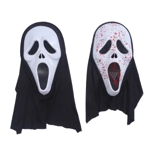 Halloween Scream Mask Cosplay Costume Ghost Face Halloween Killer Adult High Quality