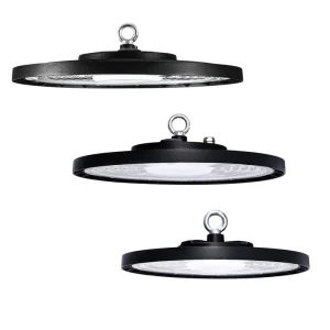 Luz de iluminación a prueba de explosiones para garaje industrial almacén alta bahía 100W 150W 200W Luz LED alta bahía portátil tipo UFO lineal